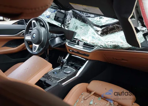 2022 BMW 430I Gran Coupe Gran Coupe из США, поврежденный, VIN WBA63AV02NFM79412